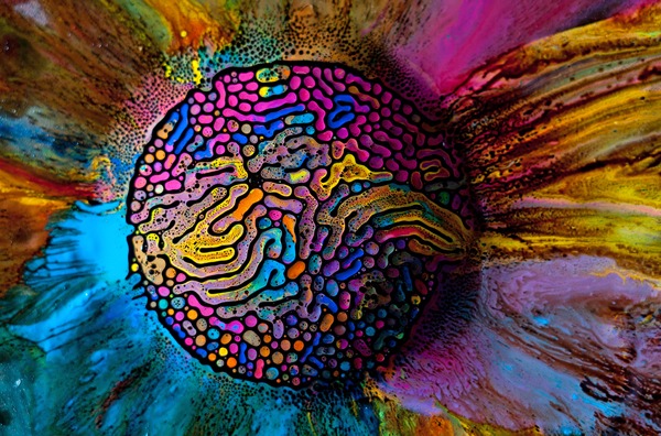 millefiori-ferrofluid