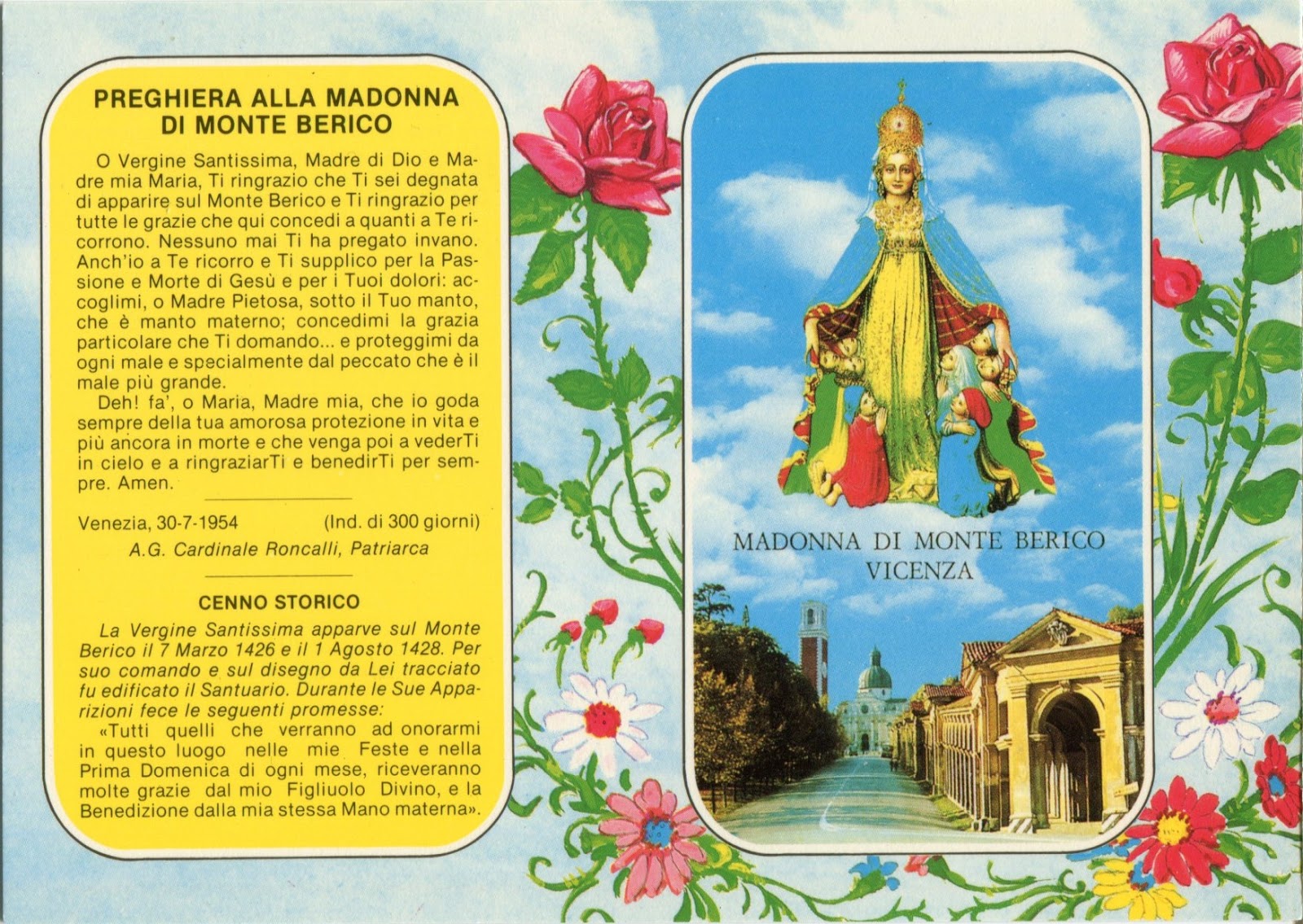 Affidamentoalla Madonna Di Monte Berico Vicenza Non C E Rosa Senza Spine By Giuma